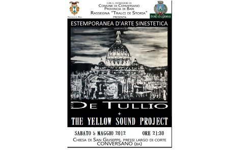 locandina estemporanea arte sinestetica